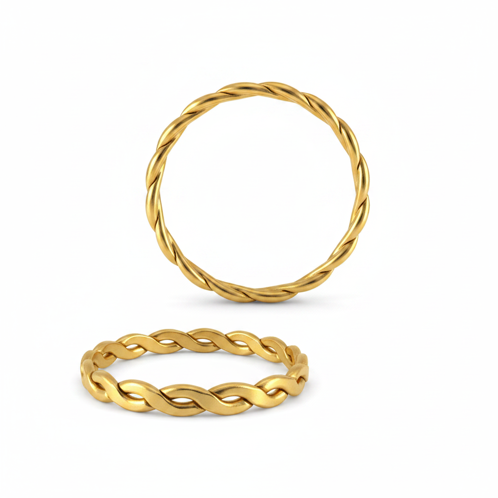 Clementine GF Woven Ring