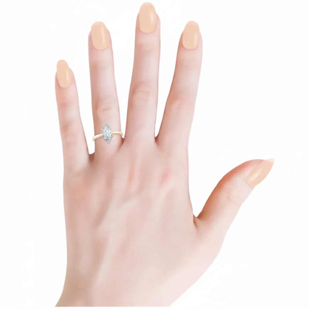 Marquise 1CT LBG Diamond Ring