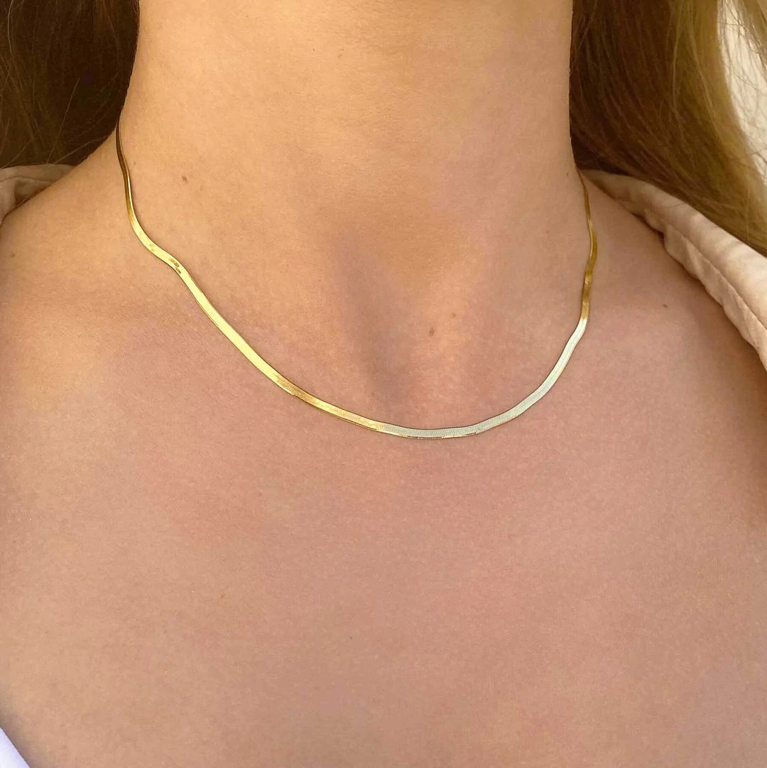 Pixxie Herringbone Necklace