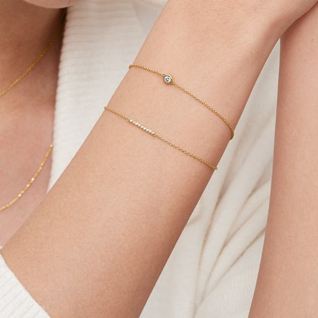 Candy 14K Diamond Bracelet