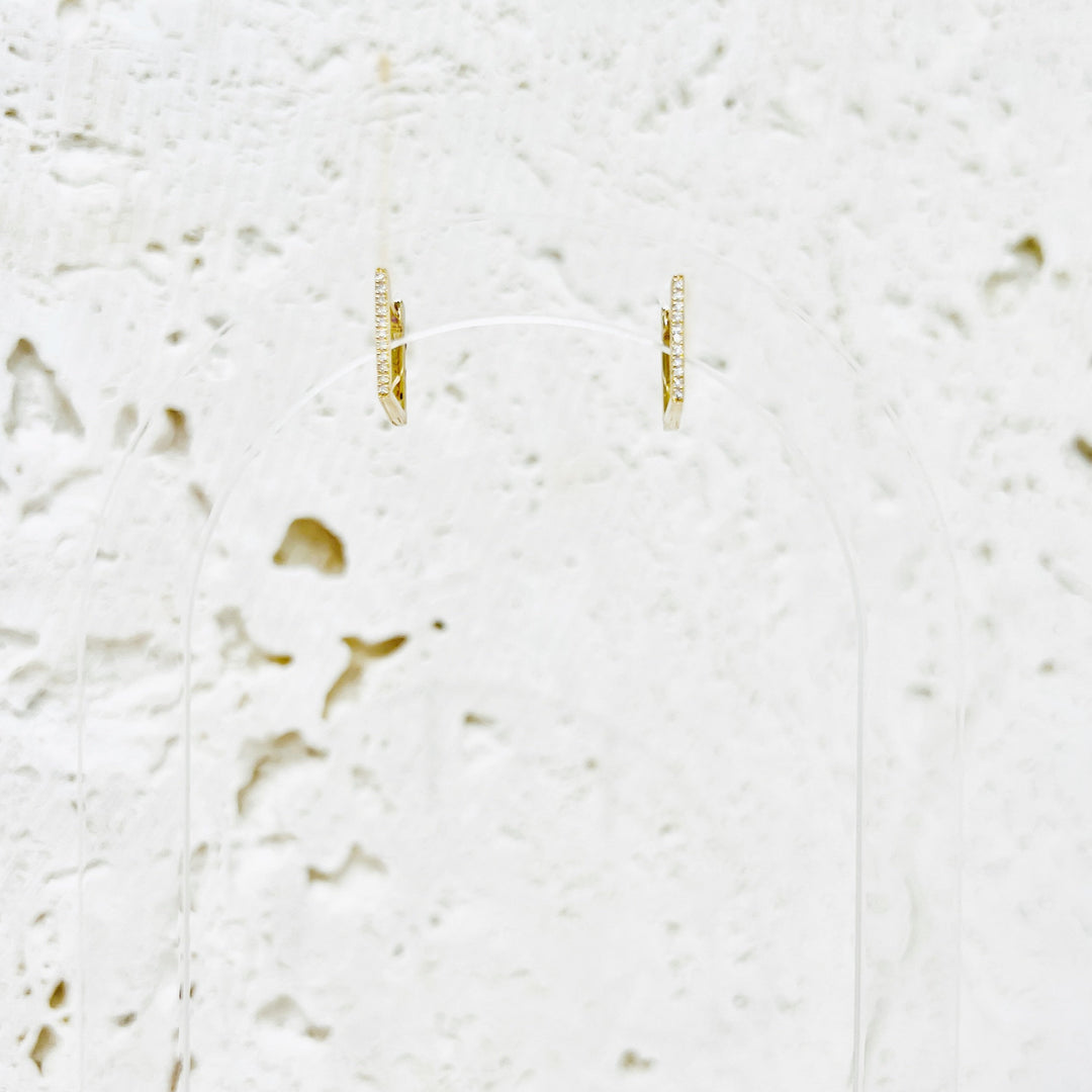 Bendall 14K Diamond Earrings
