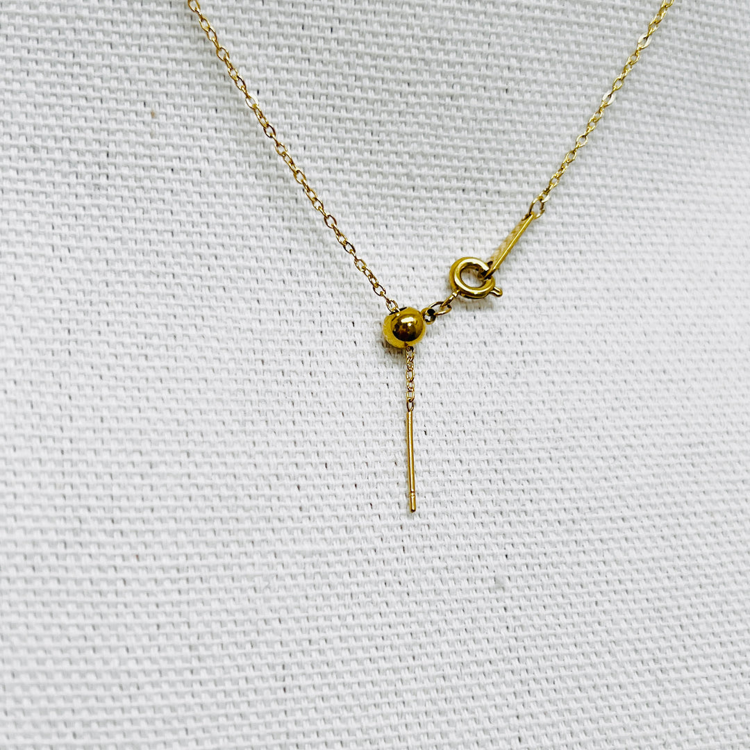 Lara Adjustable Chain w/ Initial Charm