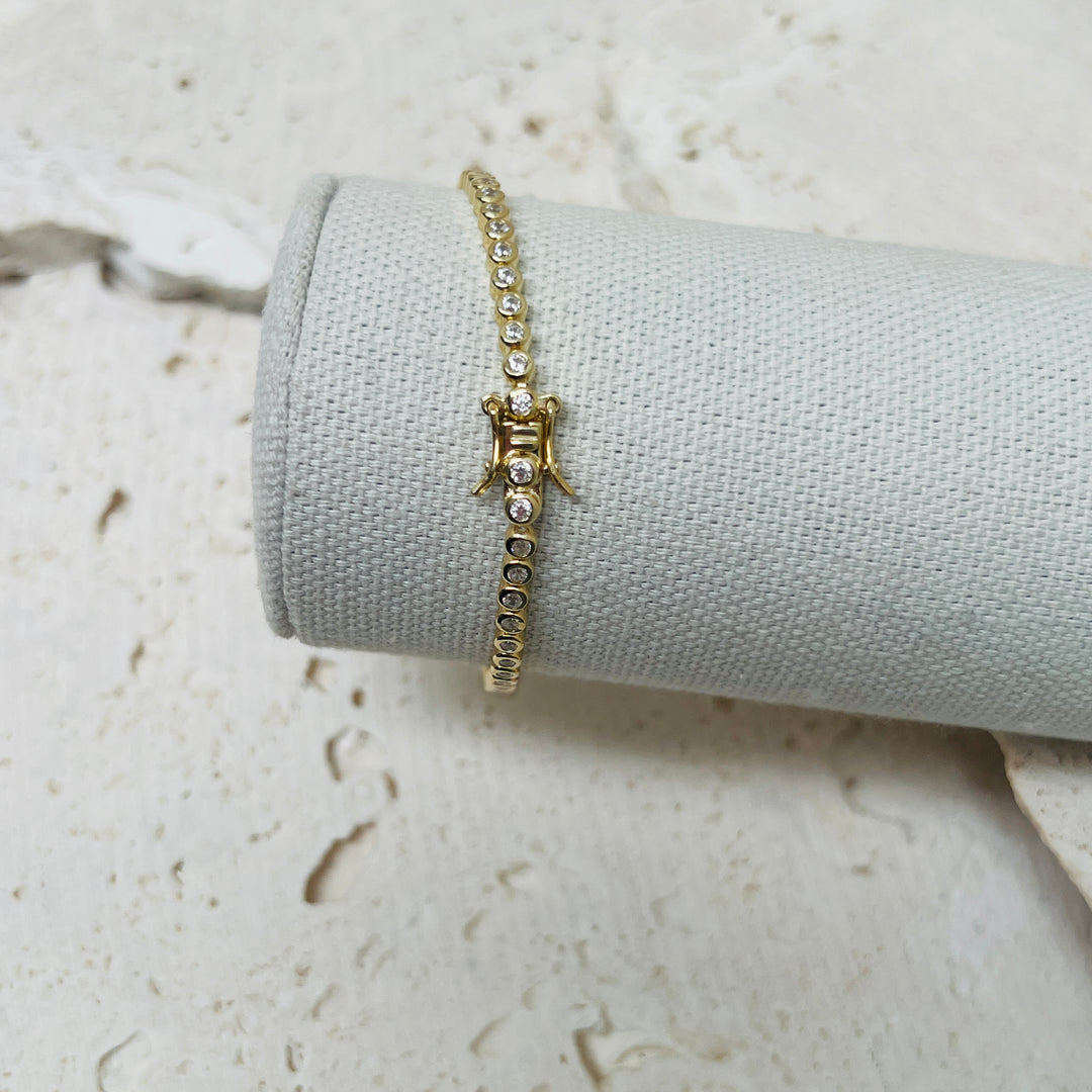 Rala Round Tennis Bracelet
