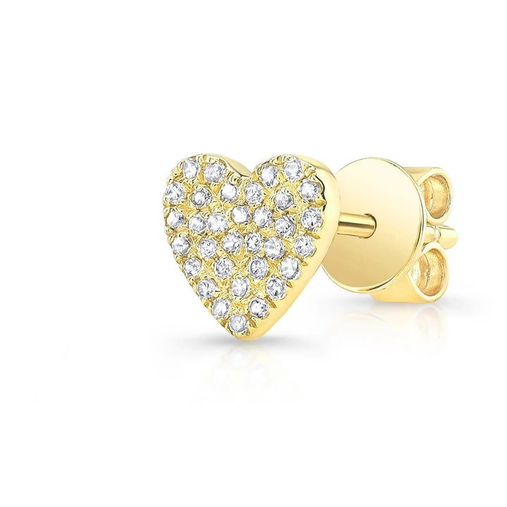 Haley Heart Earring