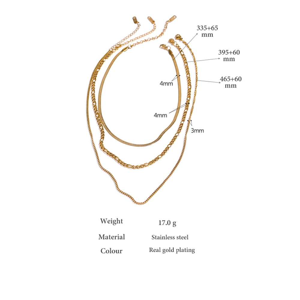 Tani Trio Necklace